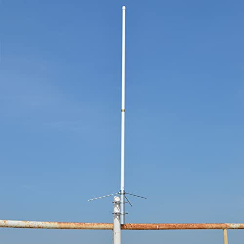 TWAYRDIO Heavy Duty GMRS Base Station Antenna, 5.5Feet 200W Base Antenna for 462-467MHz GMRS Radio Transceiver