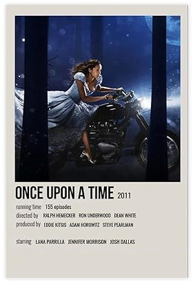 Once Upon A Time Filmposter 15 Leinwand Poster Schlafzimmer Dekor Sport Landschaft Büro Zimmer Dekor Geschenk Unrahmen: 30 x 45 cm