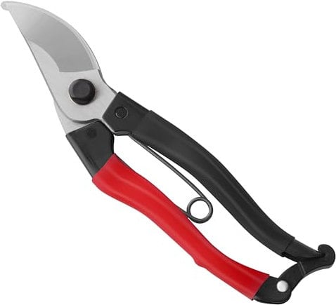 Kimura® Cesoie da giardino Samurai Elite da 20,3 cm, realizzate in Giappone, lame in acciaio giapponese Yasugi resistenti, manici rivestiti in vinile antiscivolo, leggere ed ergonomiche, forbici da