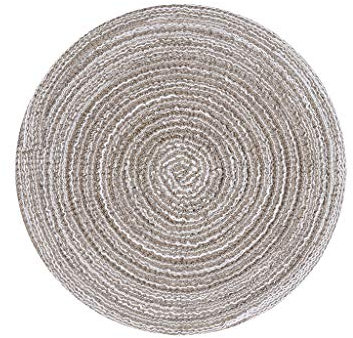 Tischpads für Abendessen in der Küche Sitzplätze für Matten Heat Circle Tische Ort für Runde Wärme Küche, Essen & Trinken Für Frauen Rund (Coffee, One Size)