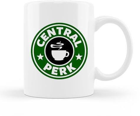 Encre et créations Mug Céramique - Central Perk