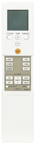 ALLIMITY Mando a Distancia Aire Acondicionado Compatible con FUJITSU AC A/C AR-REB1E AR-REY1U AR-REB2E REF1E