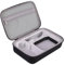 JSVER Sac de Transport pour Mini 4 Pro Portable Cuir PU Dure Cas Voyage pour DJI Mini 4 Pro Housse Portable pour Mini 4 Pro Accessoires Piles et Télécommande DJI RC-N2 ou DJI RC-2-Noir