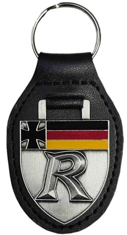 baum-m gmbh Schlüsselanhänger mit Bundeswehr-Truppen-Abzeichen Reservisten