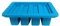 Ornament Schablone Fondant Lagerung Formen 4 Formbutter Silikon-Lagerung mit Tablett große die Kuchenform mit Deckel Backform Zahlen 8 (Blue, One Size)