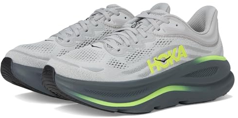 Hoka Men's Bondi 9 Sneaker, Stardust/Outer Orbit, 12.5 UK