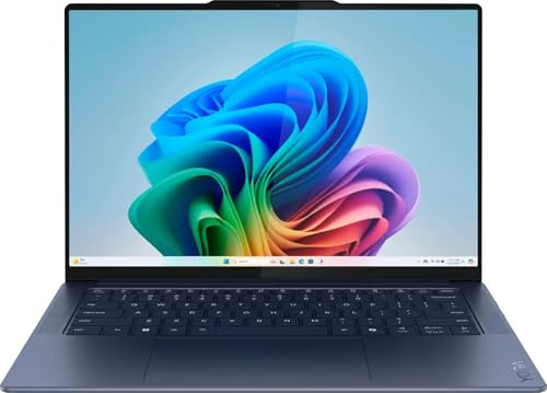 Lenovo Yoga Slim 7 14Q8X9 Laptop 2024-14.5 2944x1840 Touch Qualcomm Adreno GPU - Snapdragon X Elite X1E-78-100 12 Cores - 16GB LPDDR5 1TB NVMe SSD - Backlit Keyboard Wi-Fi - Win11 32GB USB