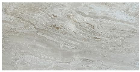 IZODEKOR PVC Wandpaneele 60x120 cm – Natursteinoptik Wandverkleidung für Bad & Küche, kratzfest und leicht zu reinigen - Mars Bubble