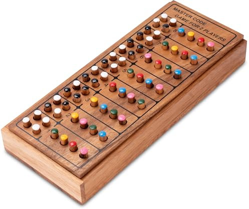 LOGOPLAY Code Finder für 2 Spieler - 4 Farben mit 8 Lösungsreihen