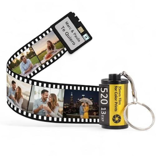 Personalisierter Schlüsselanhänger Filmrolle 10Fotos. Schlüsselanhänger personalisiert. Geschenk freundin. Adventskalender füllung. Kleinigkeiten für adventskalender. Weihnachtsgeschenke kleinigkeiten