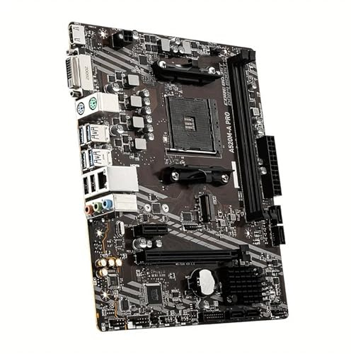 Placa Base Fit For MSI A520M A Pro DDR4 M.2 USB3. Placa Mae STAT 3.0 SSD Audio Boost AMD A520 Socket AM4 4K Ultra HD
