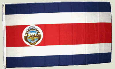 Flagge Costa Rica - 90 x 150 cm