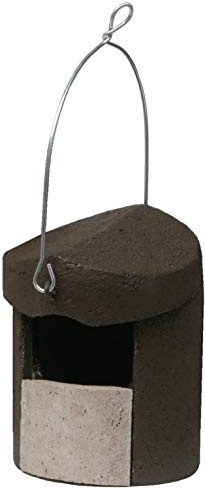 Schwegler Nistkasten, Nisthilfe Halbhöhle 2H, Höhlenbrüter, Holzbeton, Made in Germany