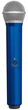Shure WA712-BLU Colored Handle Only for BLX2/PG58 Wireless Transmitters (Blue)