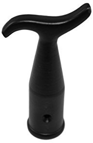 SN-TEC Stockhaken/Ziehhaken für Bodentreppen und Oberlichter, schwere Gusseisen Ausführung (inclusive Edelstahl Befestigungs Schrauben)
