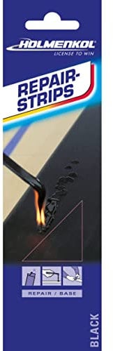 Holmenkol Unisex – Erwachsene Repair-Strips, Black, 5 Stück