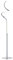 lightling LED Stehleuchte Wibke, Korpus aus nickel matt Metall, fest verbaute LED Technik (11W), dimmbar (Switch Dimmer), Höhe: 145 cm, Breite und Tiefe: 20 cm