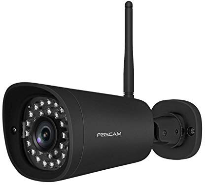 Foscam G4P 4MP Outdoor WiFi Security Camera, Human Detection Alerts, Night Vision, SD Card Slot, Remote Access - Works with Alexa & Google