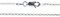 925 Sterling Silver 1.2mm Diamond-Cut French Rope Chain Necklace Made in ITALY by CRAFT WIRE, Sterling Silver, Diamond,