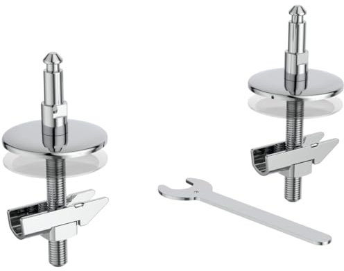 Ideal Standard - Multi Suites, Set di cerniere per sedile copriwater serie i.life A, EW05667, Neutro