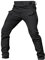 Generisch Schnittschutzhose Herren, Männer Arbeitshose Taktische Outdoor Camping Wandern Loose Fit Mit Multi Taschen Arbeitskleidung Herren Kniepolster Atbeitshose Arbeitshosen Stretch (XL, Schwarz)