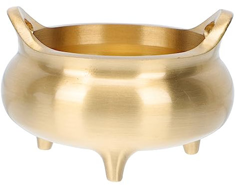 Yardenfun 1stk Xuande-räuchergefäß Aus Reinem Kupfer Reichtum Glücklicher Weihrauchbrenner Chinesisches Feng-Shui- Weihrauchhalter Aus Kupfer Räucherstäbchenbrenner Haushalt