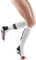 CEP - Laufsocken mit Kompression für Damen, The Run 4.0 Tall Socks, Sportsocken, Größe II/S / 35-38, weiß (LE)