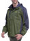 Jacke aus Polyester, einlagig, für Herren, lässig, langärmelig, schmale Passform, armee-grün, 9XL