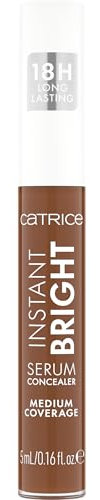 Catrice Instant Bright Serum Concealer, Nr. 094W, Nude, feuchtigkeitsspendend, langanhaltend, strahlend, für trockene Haut, vegan, ölfrei, ohne Konservierungsstoffe, ohne Parabene, 3er Pack (3x5ml)