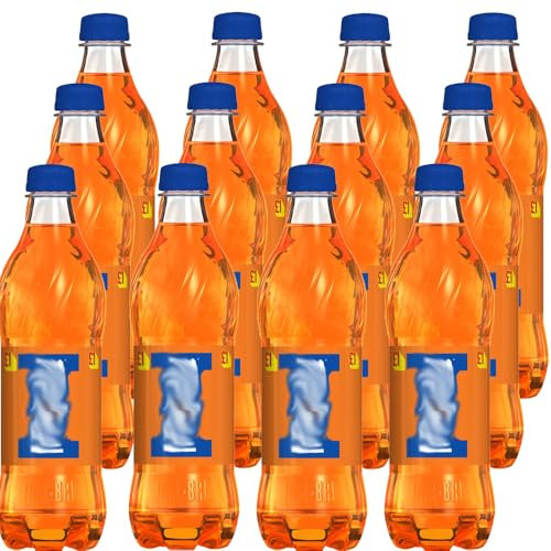 Sparkling Flavoured Soft Drink with Sugar and Sweeteners Bottle PMP 500ml (12)