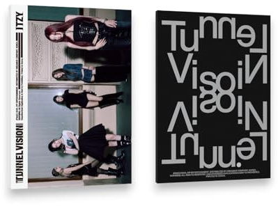 IT'ZY 11th Mini Album Tunnel Vision Photobook Version P.O.B + Extra Special Photocard (RANDOM)