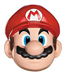 Super Mario 13383 - Maschera Mario, Rosso, Taglia Unica