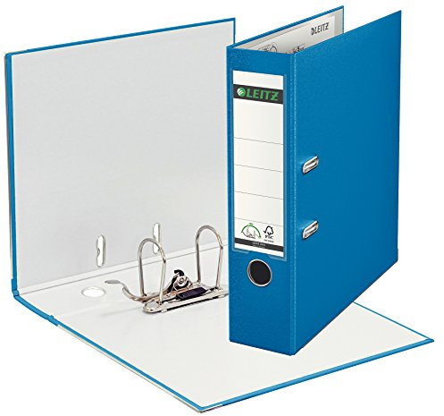 Leitz 10102030 Qualitäts-Ordner PP180°A4 80mm Rückenbreite hellblau