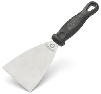 DE BUYER -4233.01 -spatule triangle fkofficium larg 8cm, Argent