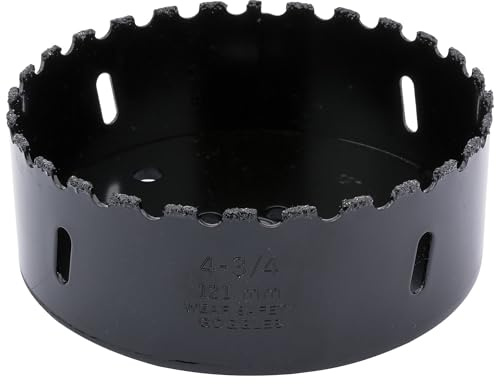 Draper 34969 Expert Tungsten Carbide Grit Hole Saw, 114mm