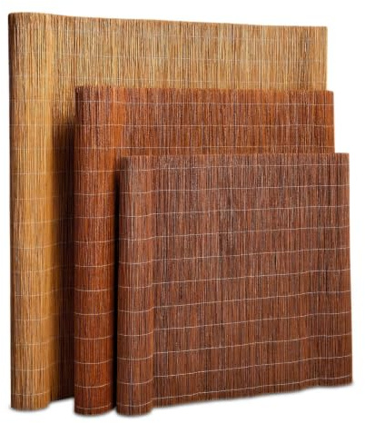 rg-vertrieb Weidenmatte 190 x 300cm Natürlicher Sichtschutz für Balkon & Garten Sichtschutzmatte 1,9m Höhe, Weidezaun Rollzaun 3m Länge, Windschutz Natur Sichtschutzrohrmatte Balkonverkleidung