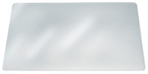Durable 711319 Schreibunterlage Duraglas, transparent, 650 x 500mm (2er Pack) by Durable