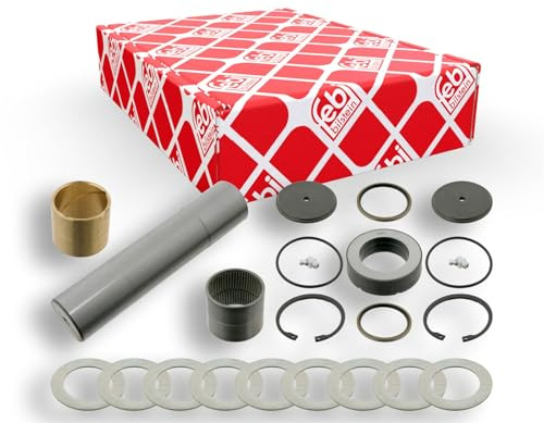 febi bilstein 18999 King Pin Set with thrust bearing, single set, pack of one