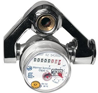 Badewannenzähler BWZ-K, inkl. Eichgebühr Qn 1,5m³/h - G 3/4 - 80 mm