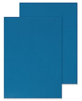 Q-Connect KF00500 Kartondeckel, 250 g/qm, 100 Stück blau