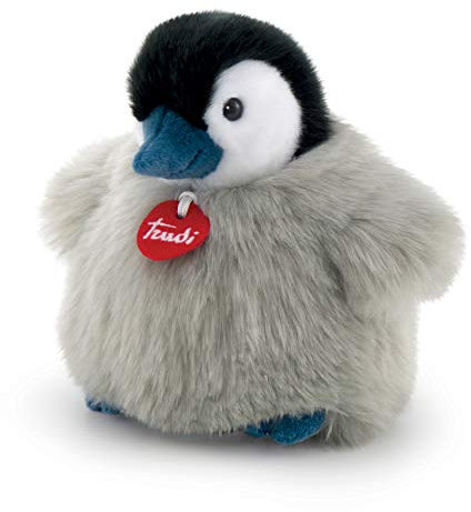 Trudi , Fluffies - Fluffy Penguin: Cuddly Plush Penguin, Christmas, Baby Shower, Birthday or Christening Gift for Kids, Plush Toys, Suitable from Birth