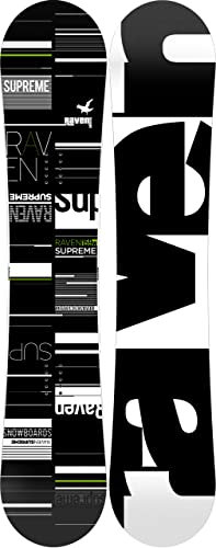 Raven Snowboard Supr Black/Green (155cm Wide)