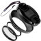 62mm Gegenlichtblende Metall mit Deckel UV Filter Polfilter Objektivdeckelhalter | Lumos Must Have Weitwinkel Kamera Objektiv Zubehör Set 62 mm