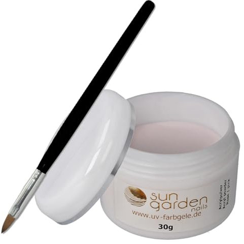 Poudre acrylique 30g rose incl. Pinceau acrylique