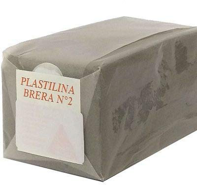 Plastilina 1 kg, Knetmasse 1 kg, professionelle Modelliermasse 1 kg