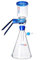 JOANLAB Aparato de destilación de filtración al vacío de laboratorio de vidrio,1000 ml Set de frasco de filtro graduado de laboratorio de succión para filtrado
