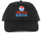 Agora Mac Japanese 6 Panel Dad Hat Kappe (Black)