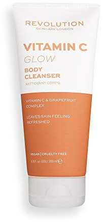 Revolution Skincare London, Vitamin C glow, Nettoyant pour Le Corps, 200ml