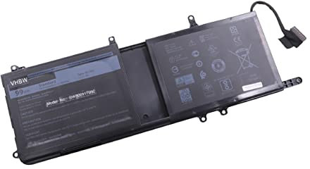 vhbw Akku kompatibel mit Dell Alienware 17 ALW17C-D3868S, 17 R4, 17 R5, ALW15C-D0118B Notebook (8300mAh, 11,4V, Li-Ion)