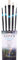 Princeton Aspen 6500 Lot de 5 pinceaux Professionnels pour Peinture Acrylique - Pinceau Princeton synthétique pour Peinture à l'huile Acrylique et Gouache
